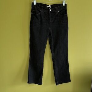 Eileen Fisher Black Ankle Cropped Jeans